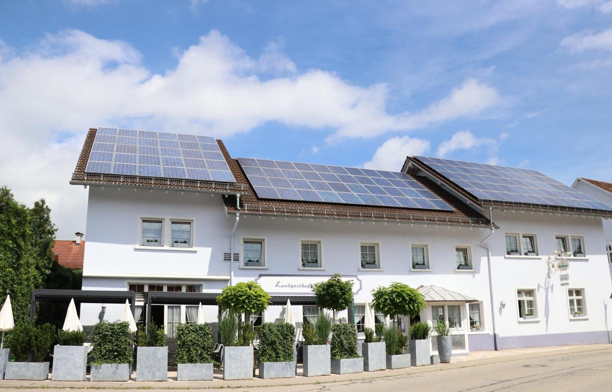 Landgasthof Hirschen Hohentengen am Hochrhein Exterior foto
